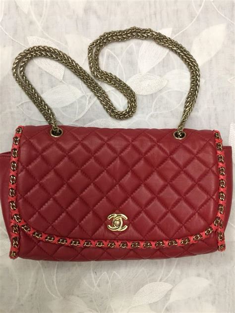 chanel vintage turnlock handbag 10218184